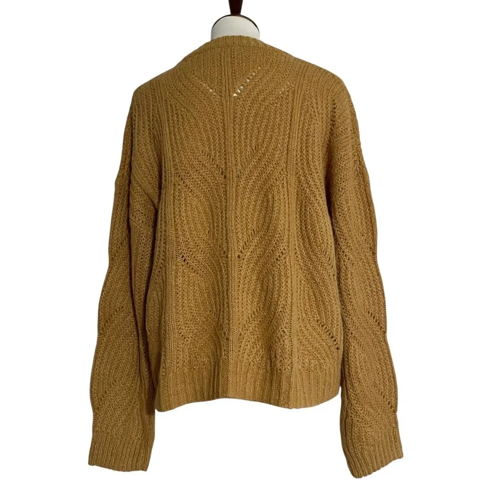 Madewell Charley Pullover Sweater Women's Large Knit Crew‎ Neck